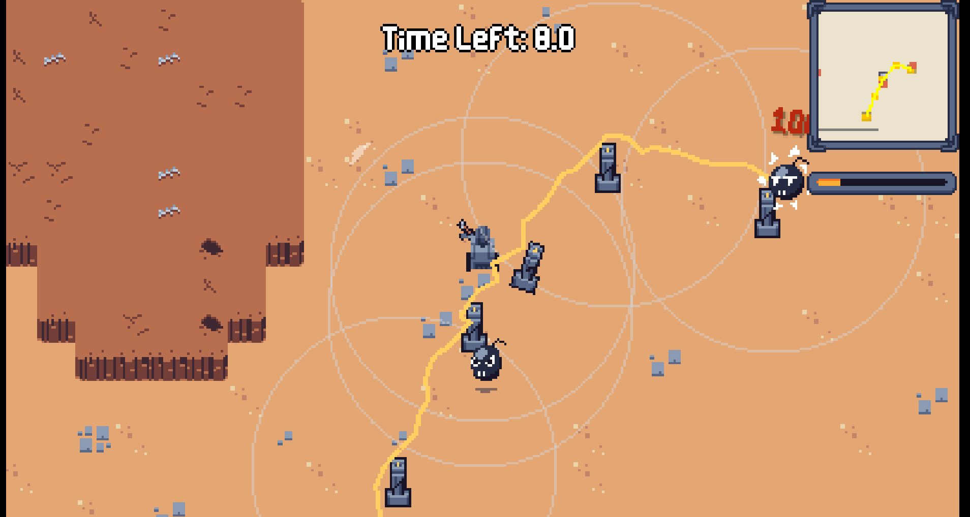 Dash, anchor, defend