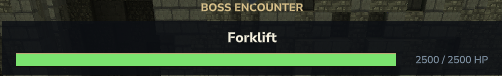 Boss health bar
