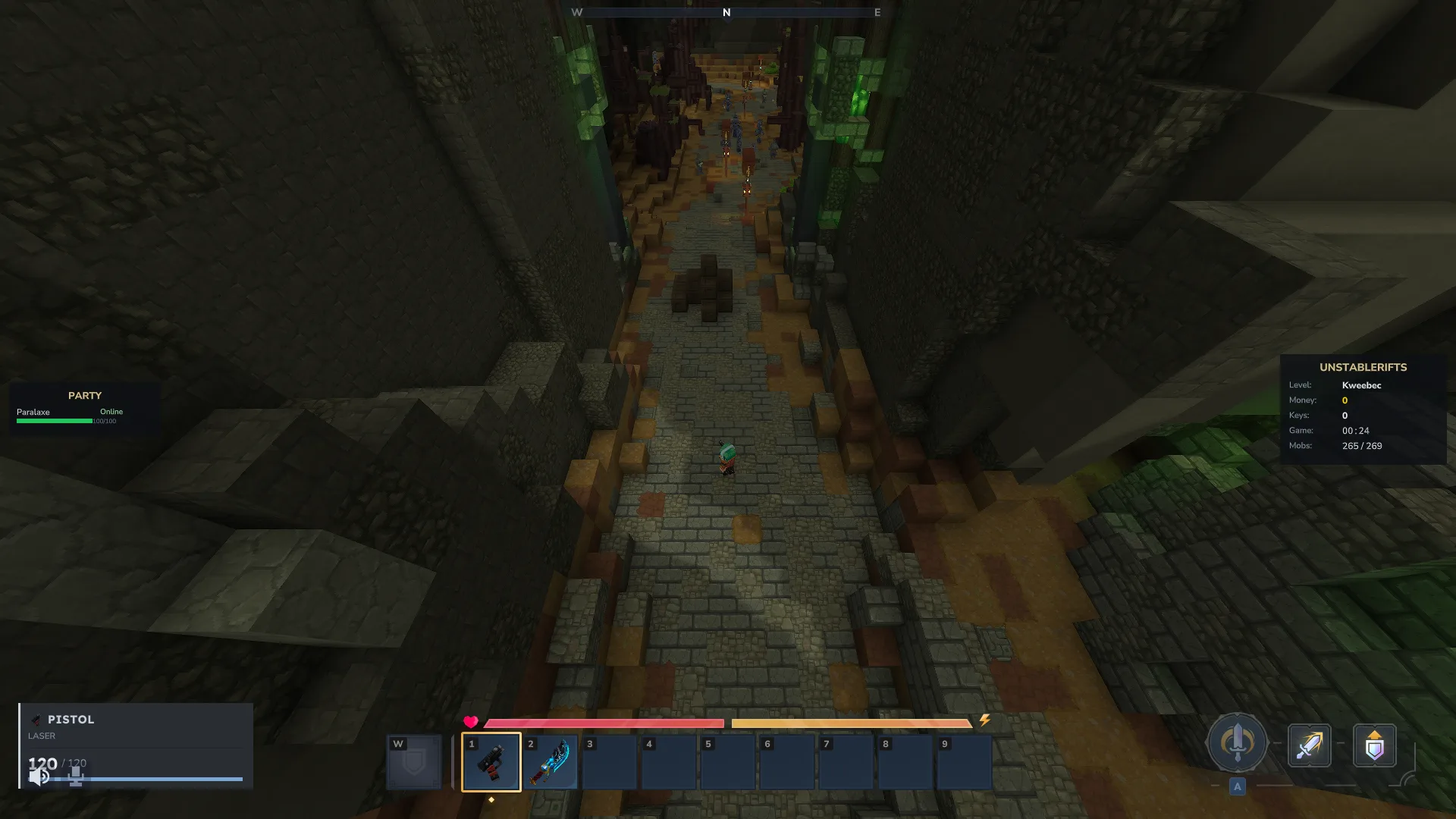 Top-down co-op combat
